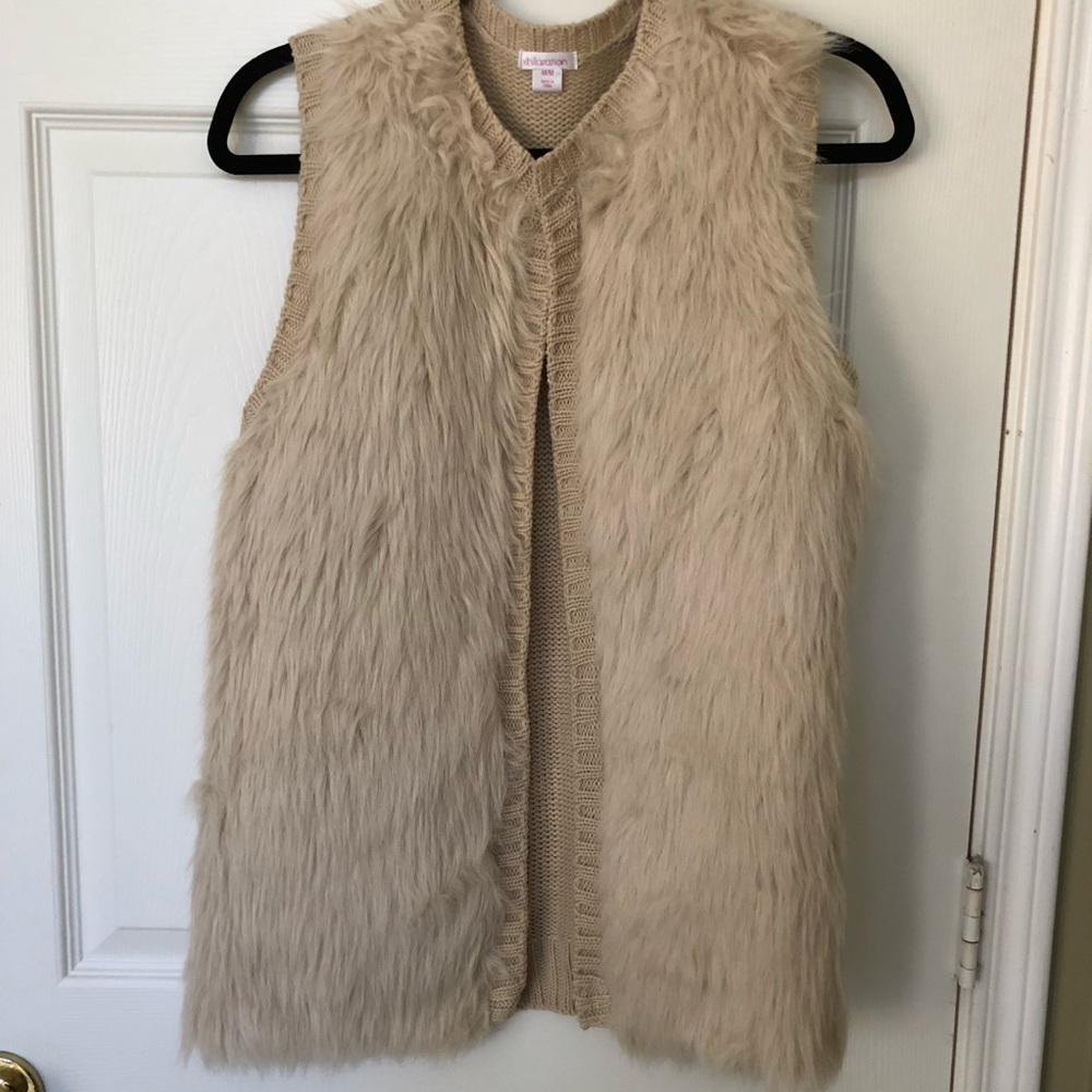 Faux Fur Vest NWT